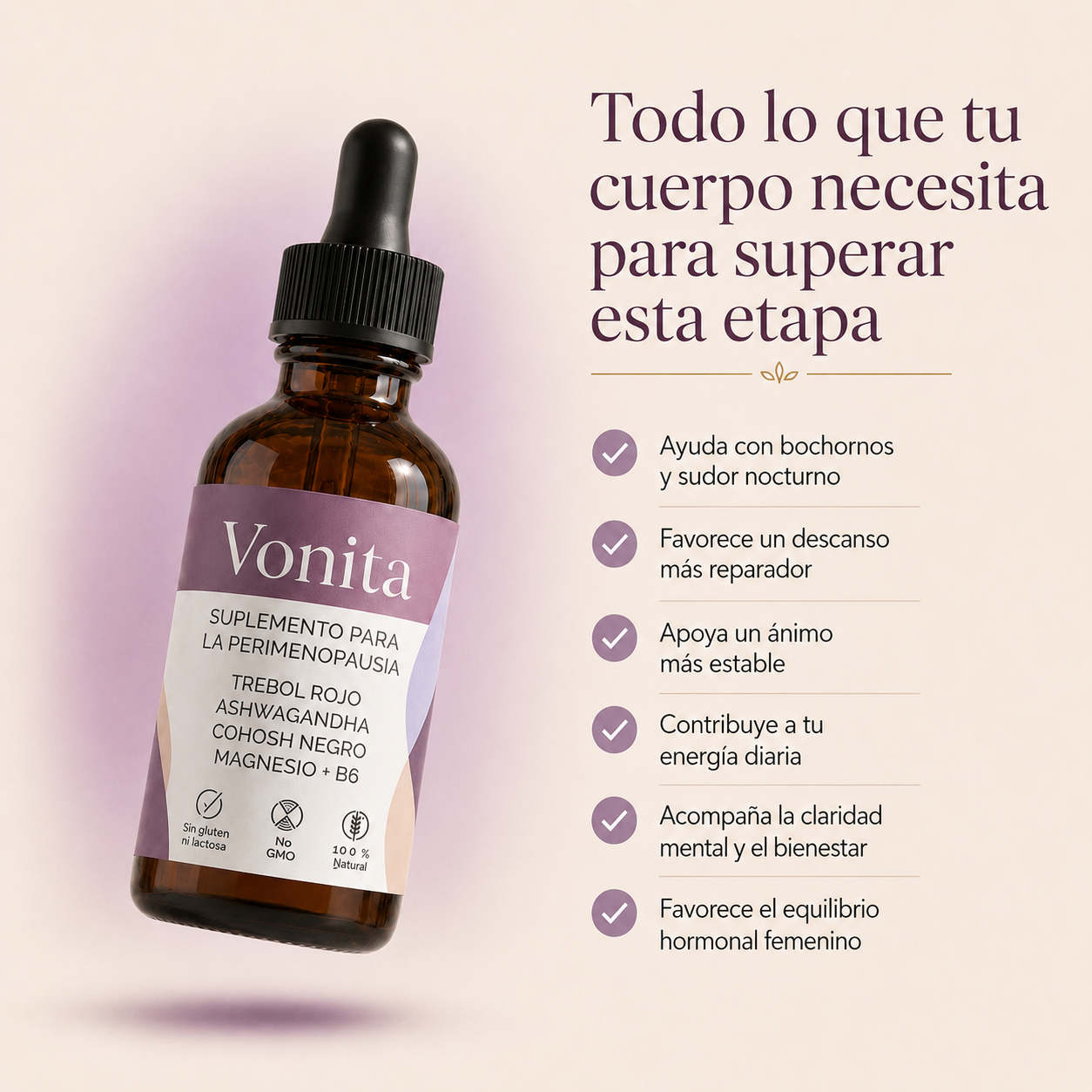 Vonita™ - Apoyo Natural para la Perimenopausia