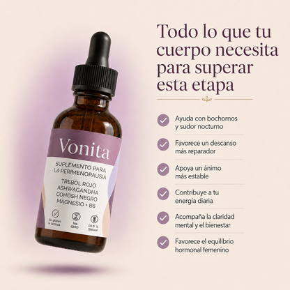 Vonita™ - Apoyo Natural para la Perimenopausia