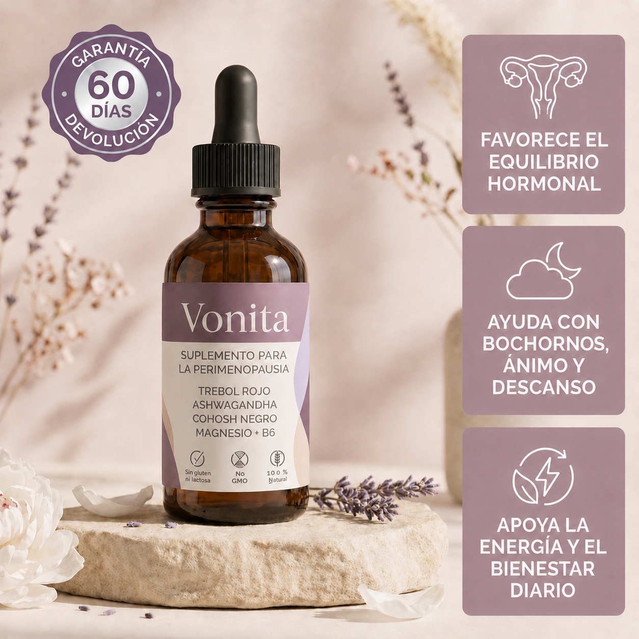 Vonita™ - Apoyo Natural para la Perimenopausia